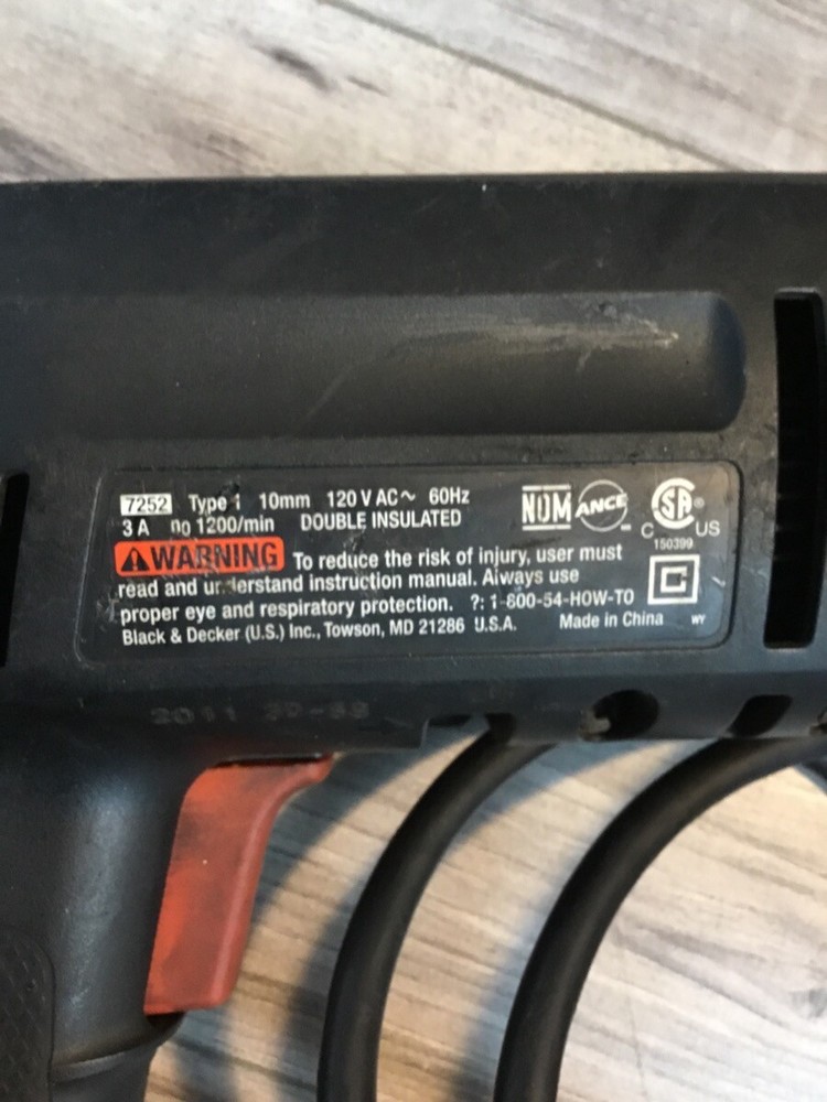 BLACK & DECKER DRILL DR220 (PSL030044)