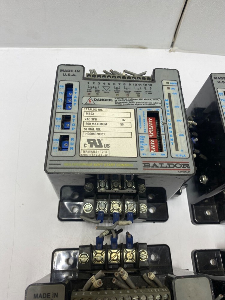 BALDOR Industrial Solid State Motor Control Soft Start MB9X