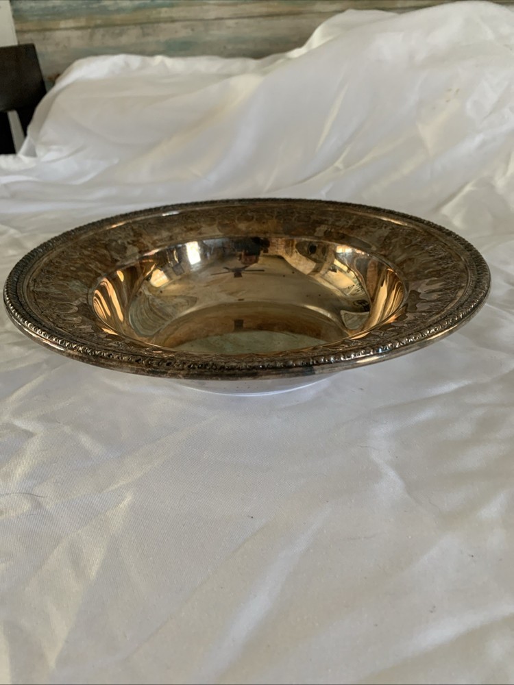 Vintage 10” Reed & Barton Silver Bowl #1202