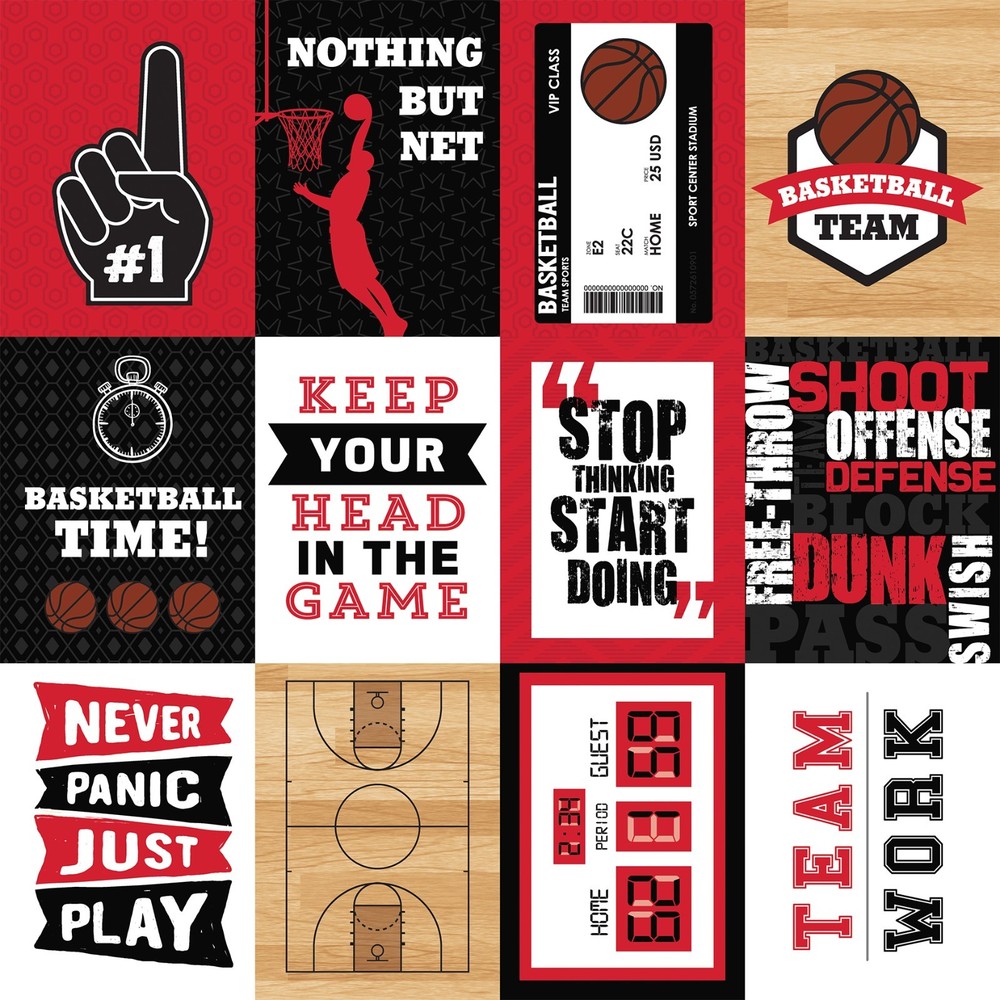 Basketball Echo Park Collection Kit