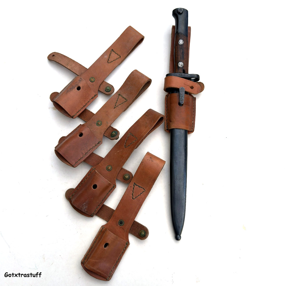 Bayonet Leather FROG. For Yugoslav Mauser M24, M48, M24/47, Cz 24.