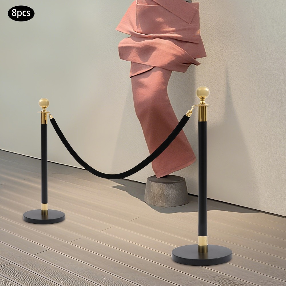 Stanchion Posts, Crowd Control Barriers, Stanchion Post with Ball Top