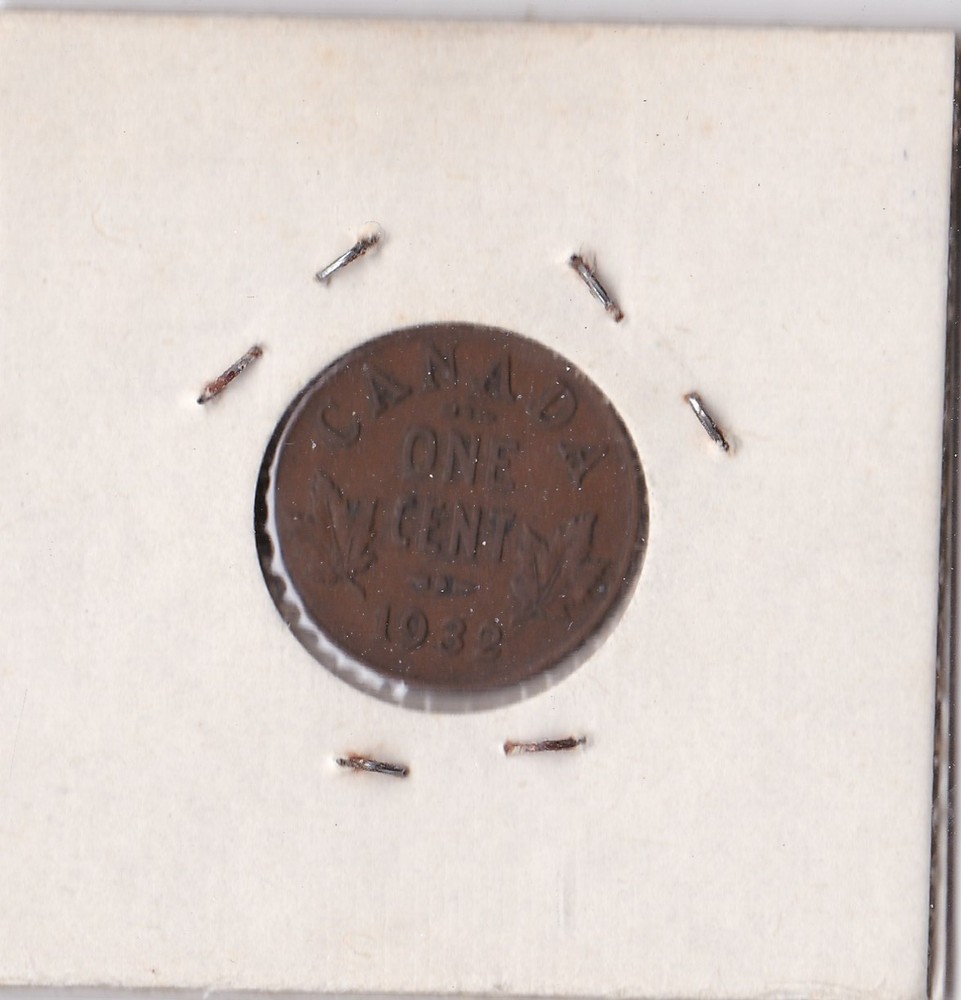 1932 Canadian Cent L3