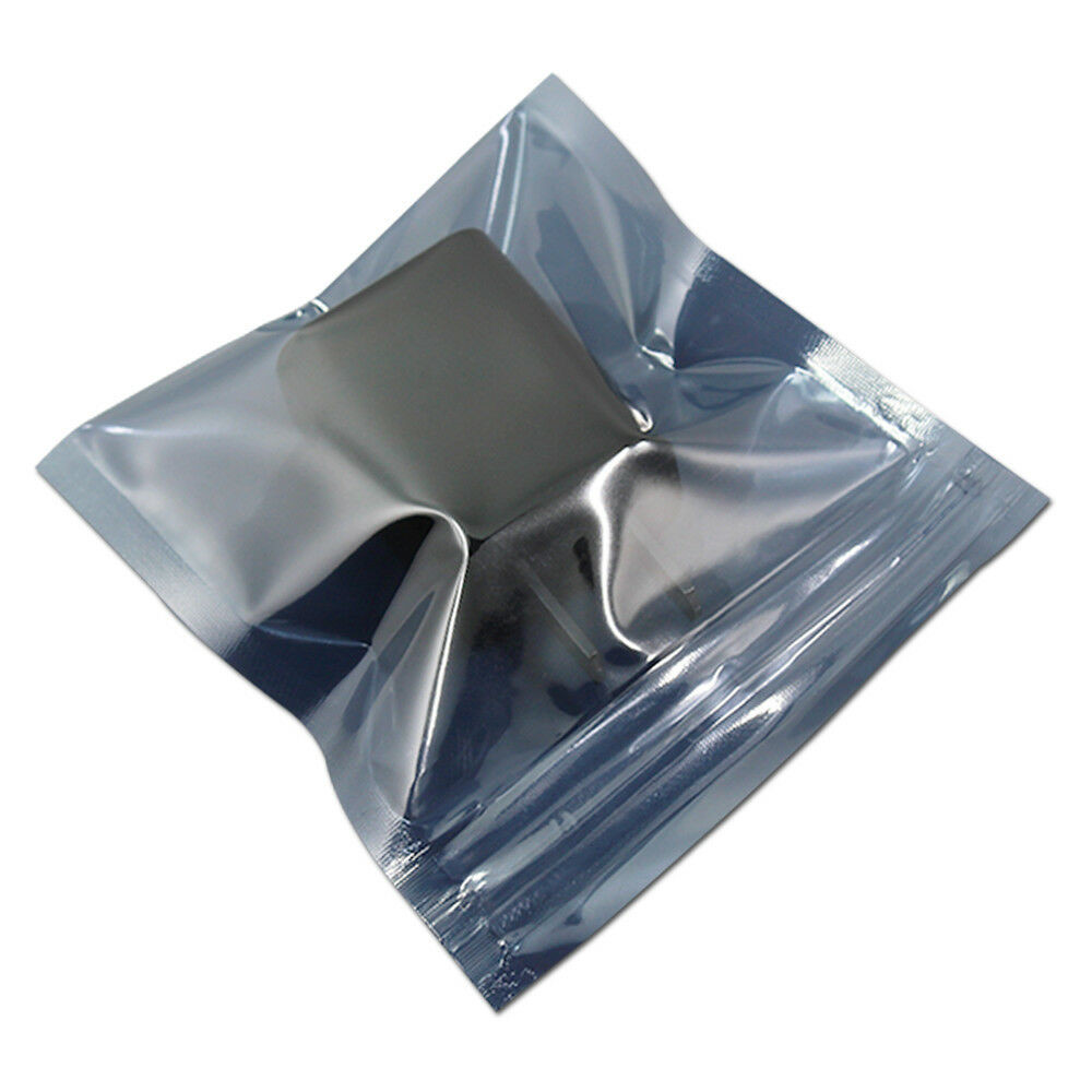 ESD Anti-Static Shielding For Zip Bag Plastic Antistatic Lock Pouch Electronics