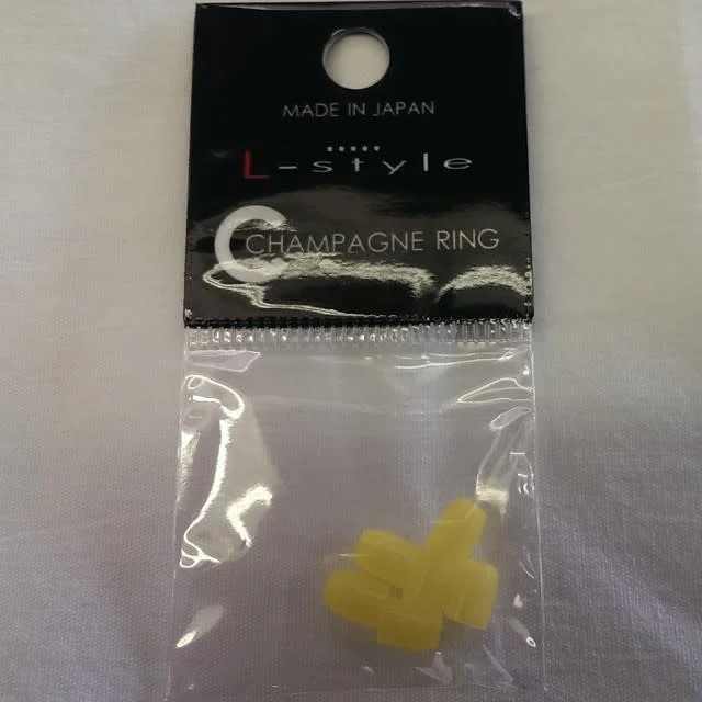 L-Style Champagne Ring - Yellow