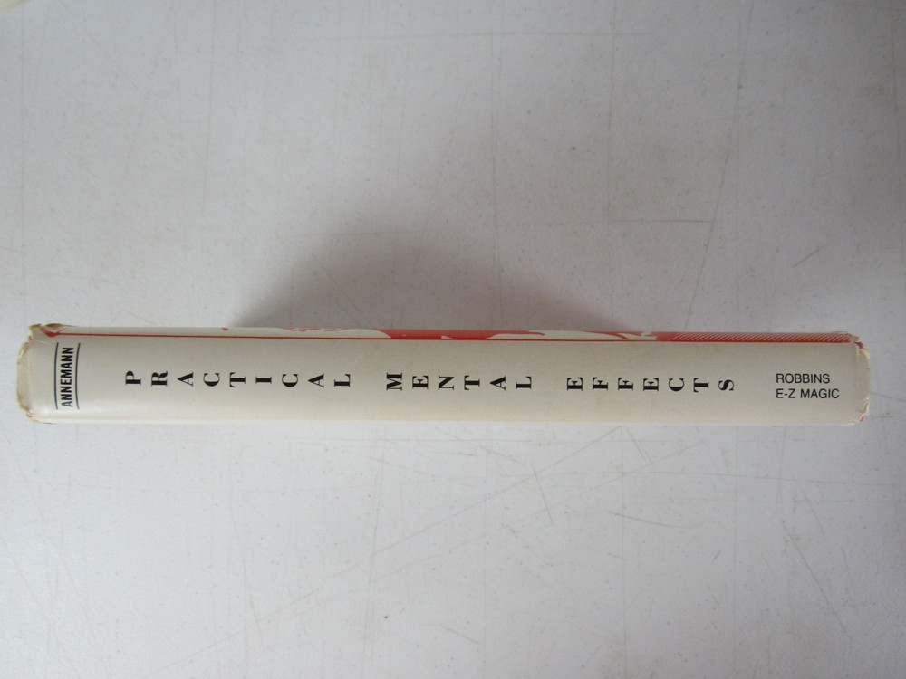 Annemanns Practical Mental Effects E-Z Magic 6th Printing HB Dust Jacket