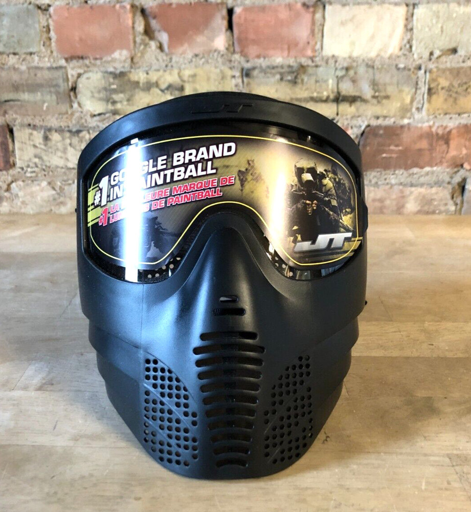 NWT JT Paintball Black Goggle Face Mask - One Size