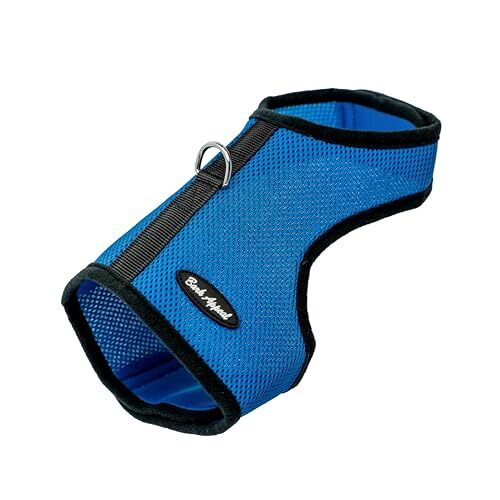 Solid Mesh Wrap N Go Harness Blue Small