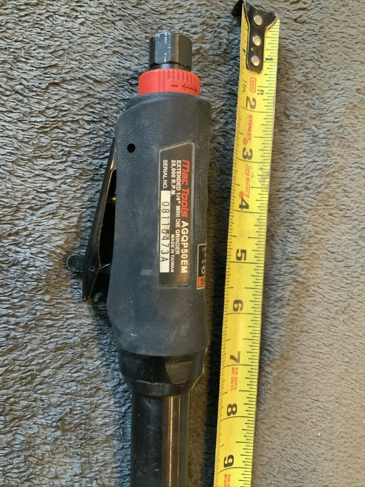 Mac Tools Mini Die Grinder, Agqp50em, Works Fine, Used…