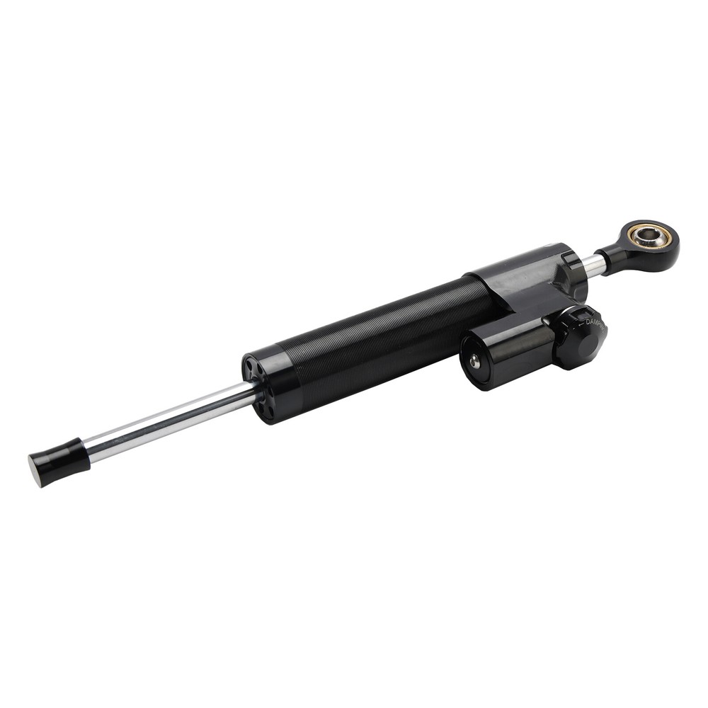 Universal Motorcycle S3C Adjustable Steering Damper Stabilizer Top Black S3 H