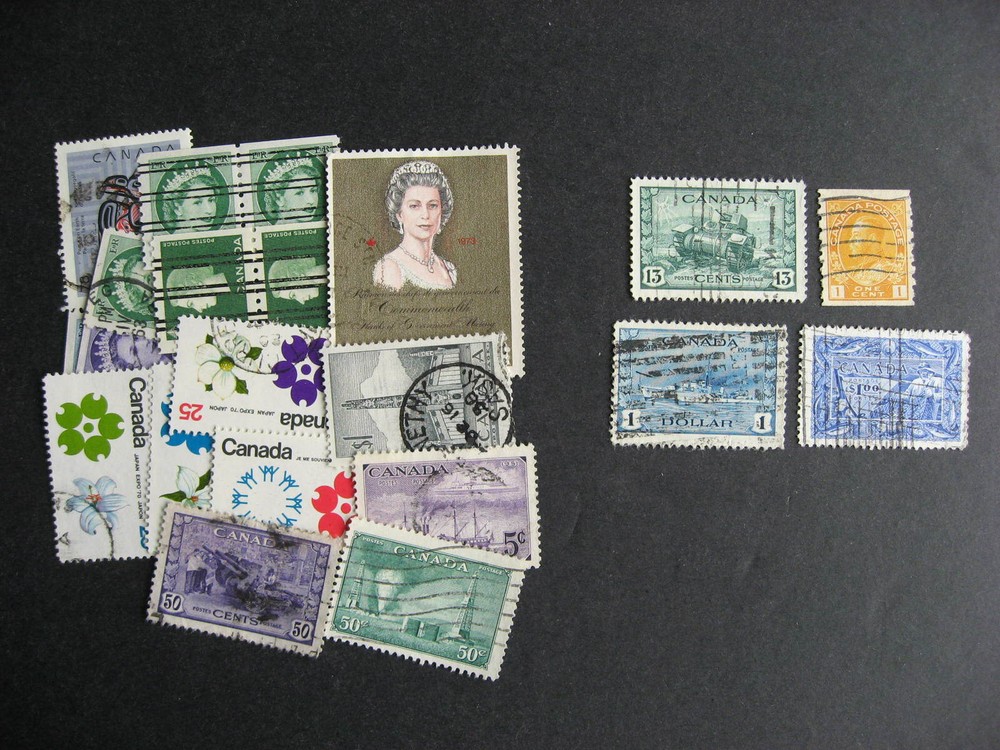 Canada 21 better, mostly used stamps, check them out!