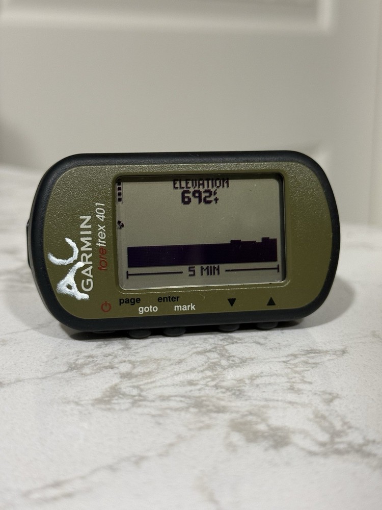 Garmin Foretrex 401 Wrist-Mounted GPS Tested Working