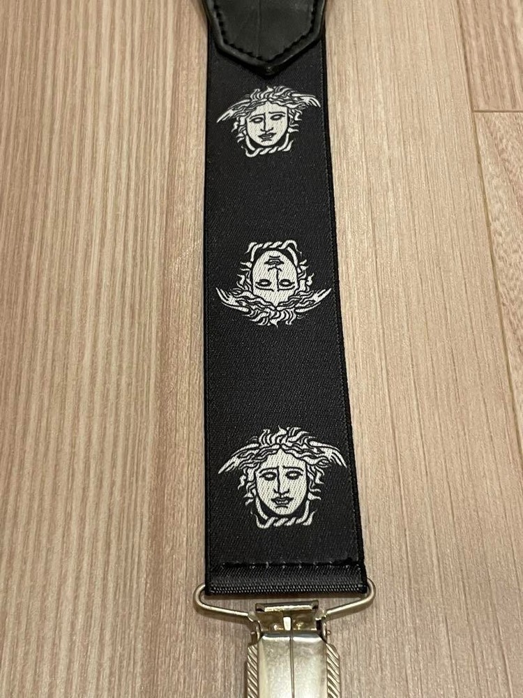 VERSACE Young Suspender Black Used