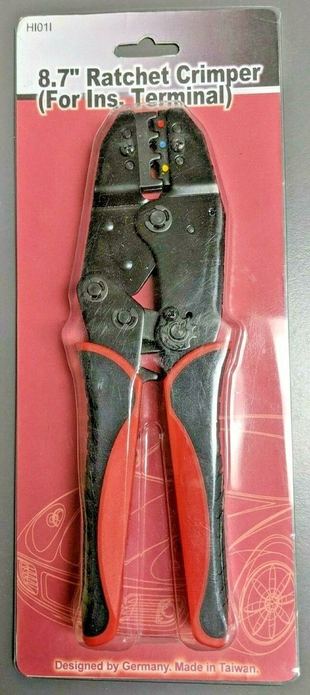 8.7" Ratchet Crimper for Insulated terminal