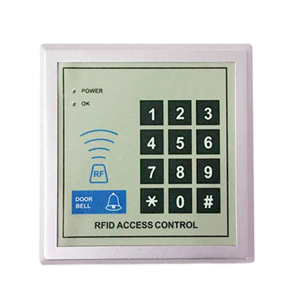 Electric Lock RFID Door Access Control Controller System Kit+10 Key Fobs Tags E