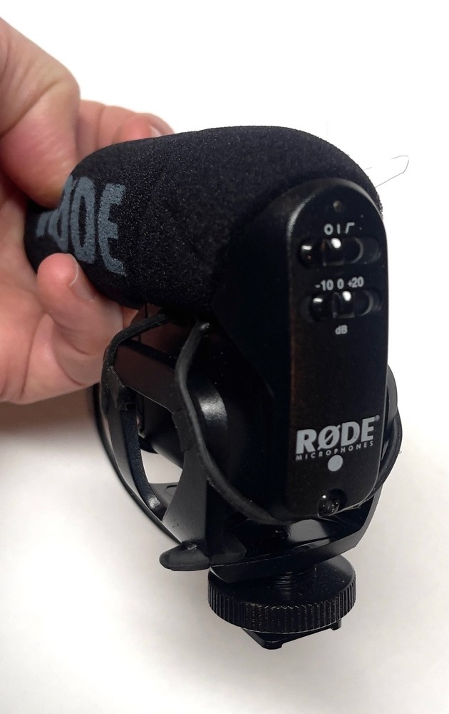 Rode VideoMic Pro Stereo Microphone With Pop Filter & Wind Screen