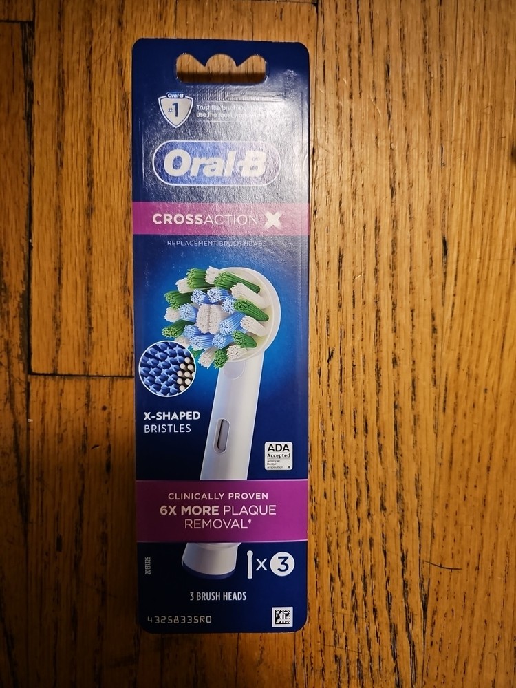 Oral-B CrossAction 3 Replacement Brush Heads