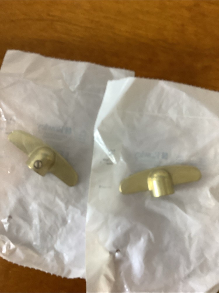 T HANDLE Anderson window replacement handle crank Light Brass