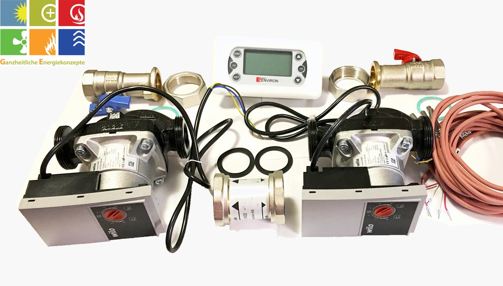 Pump Assembly Complete System, Temperatur-Differenzregler U. High Efficiency