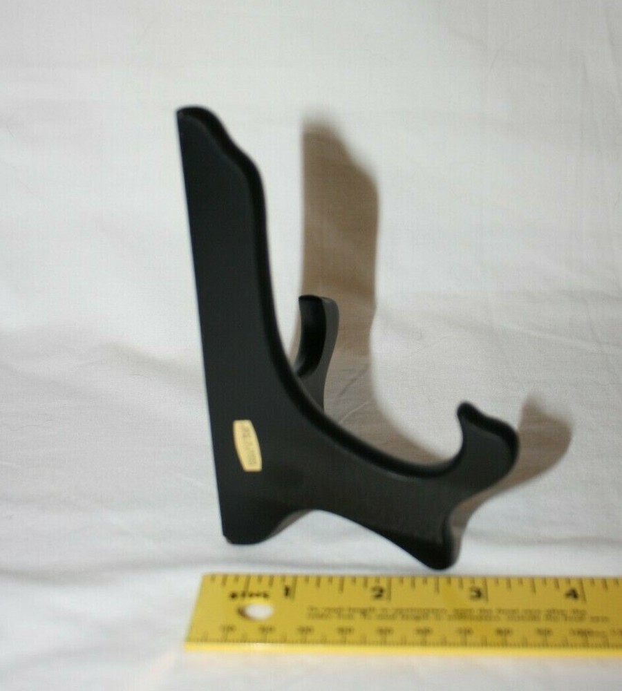 5" Hinged Black Finish Display Easel