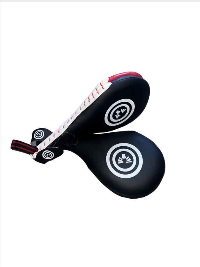 Taekwondo Racket Kick Pad Training Target Karate Punching Double Face Pads
