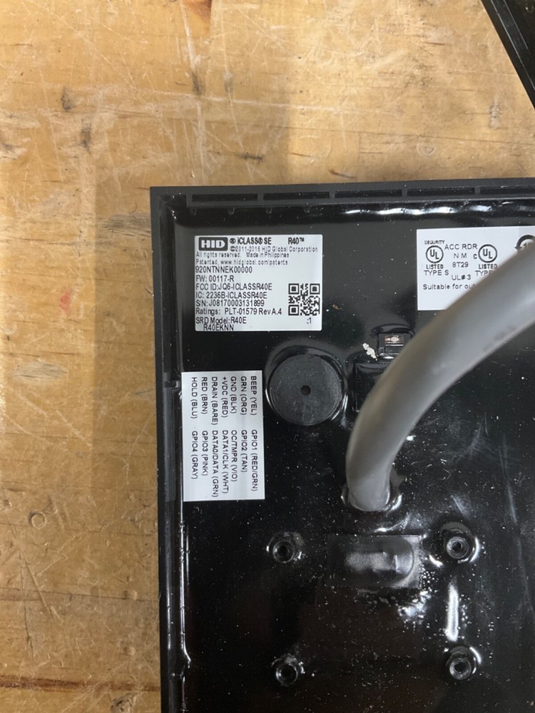 HID iCLASS SE Wall Switch Smart Card Reader - 920NTNNEK00000