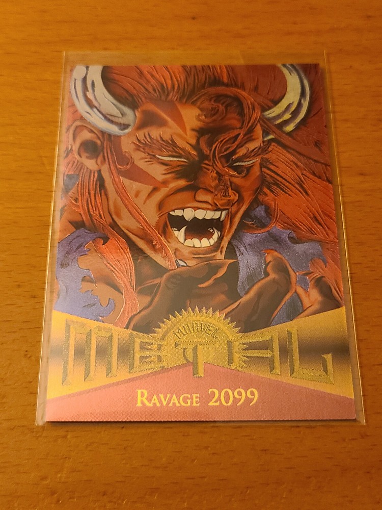 MARVEL COMICS RAVAGE 2099 1995 FLEER METAL #51