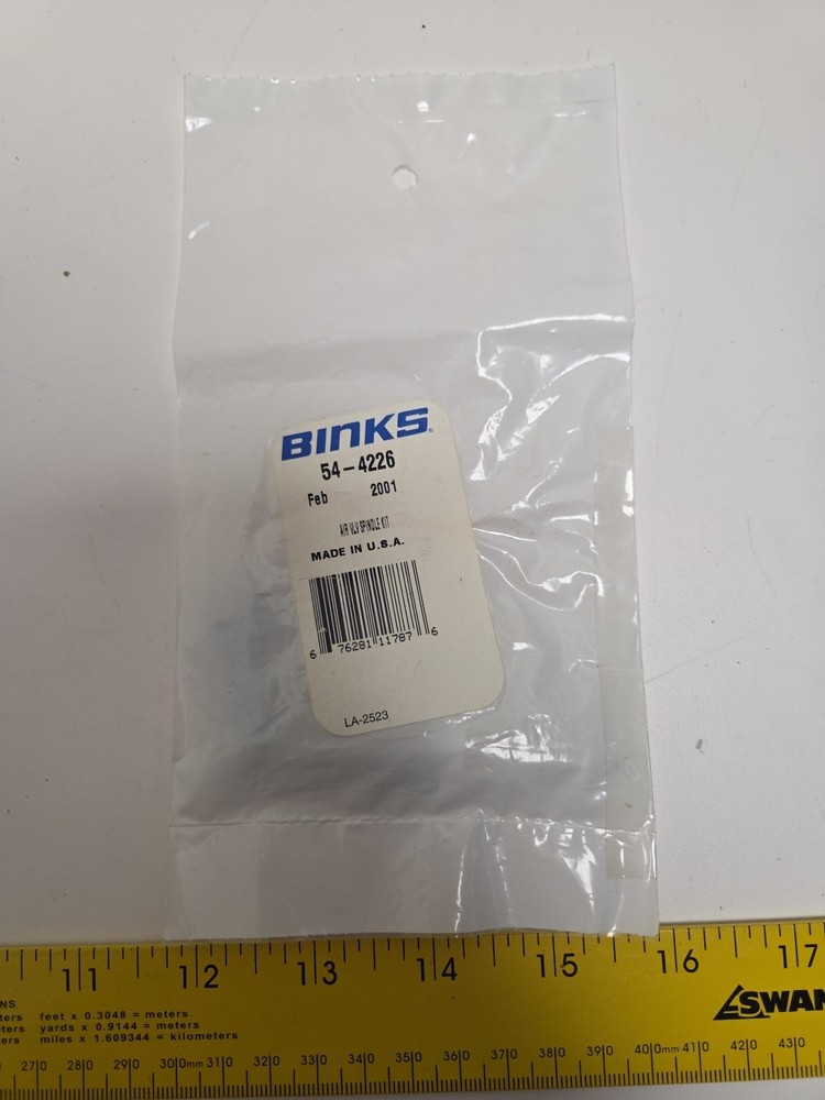 Binks 54-4226 Air Valve Spindle Kit