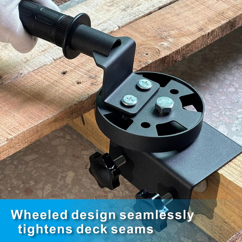 Decking Straightening Tool, Adjustable Deck Tool, Heavy Duty Decking Board Bende