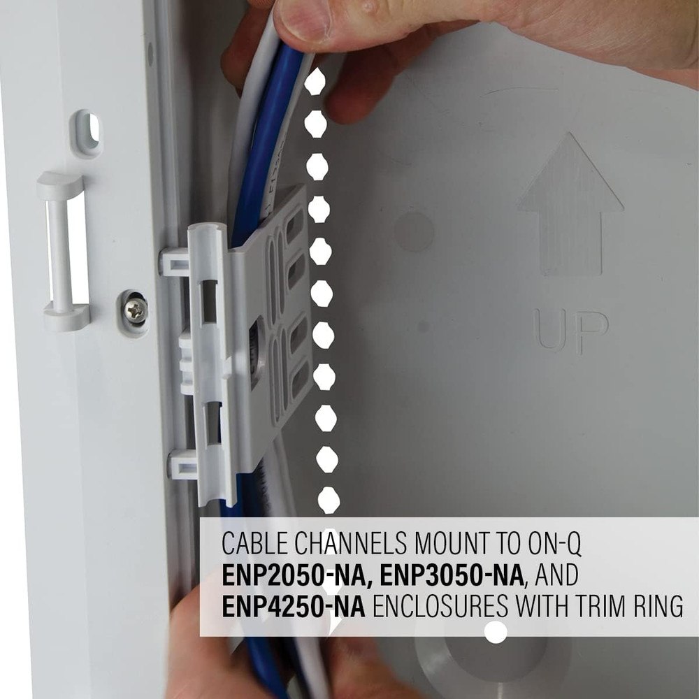 AC1050-EMK Mounting Plate, White/Red