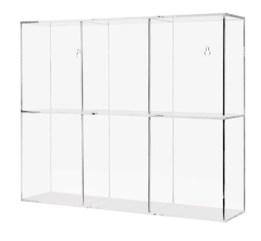 Funko Pop Acrylic Display Case 6 Pack Protector Clear Stackable UV Safe
