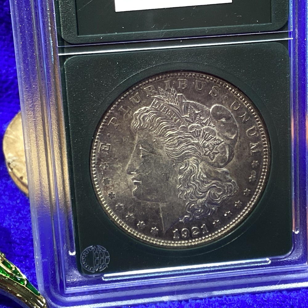 1921 D MORGAN SILVER 💰 ONLY “ D “ MINTED MICRO “ D “ UNCIRCULATED🗝️