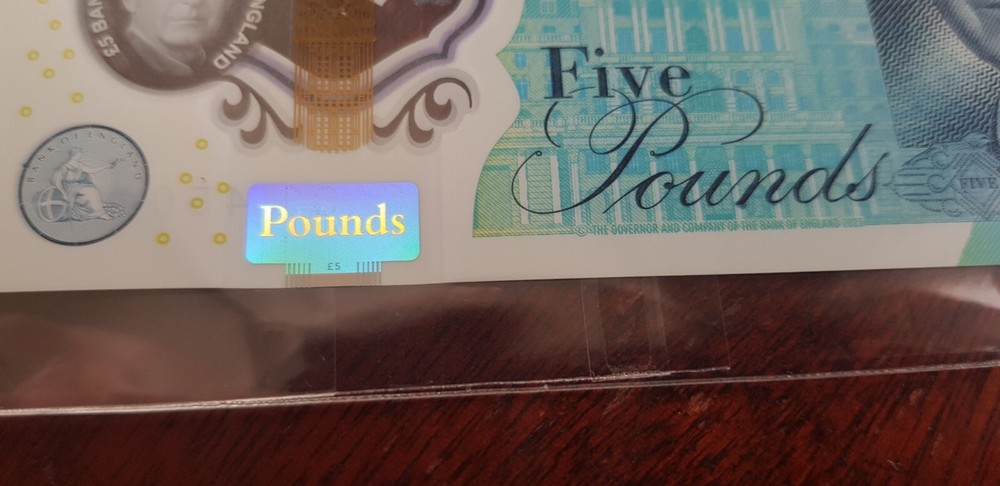 £5 King Charles CA36 , Uncirculated.