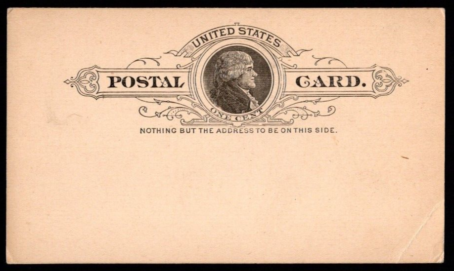 US Postal Card - UX9 - New card