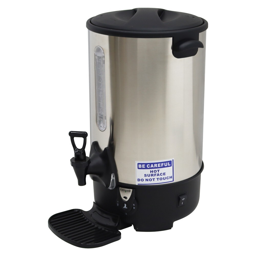 New 3.41Gallon 12.9L Stainless Steel Commercial Office Hot Milk Dispenser 110V