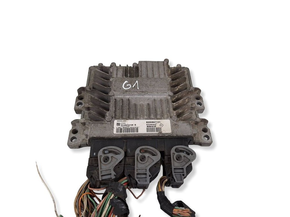 Renault Modus 2005 Engine Control Module 8200847131 BVV525  kW