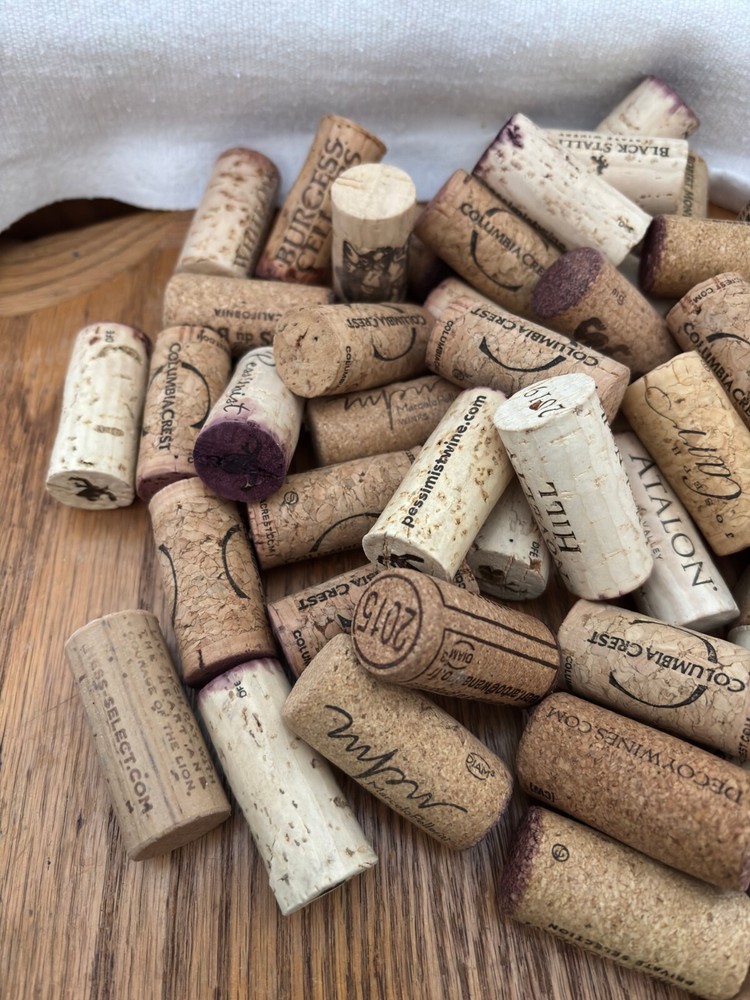 BAG OF WINE CORKS, 50 PER BAG