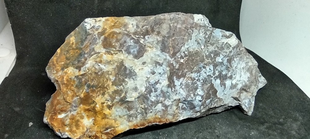Lapidary Chalcedony Marble Specimen Thick Slab