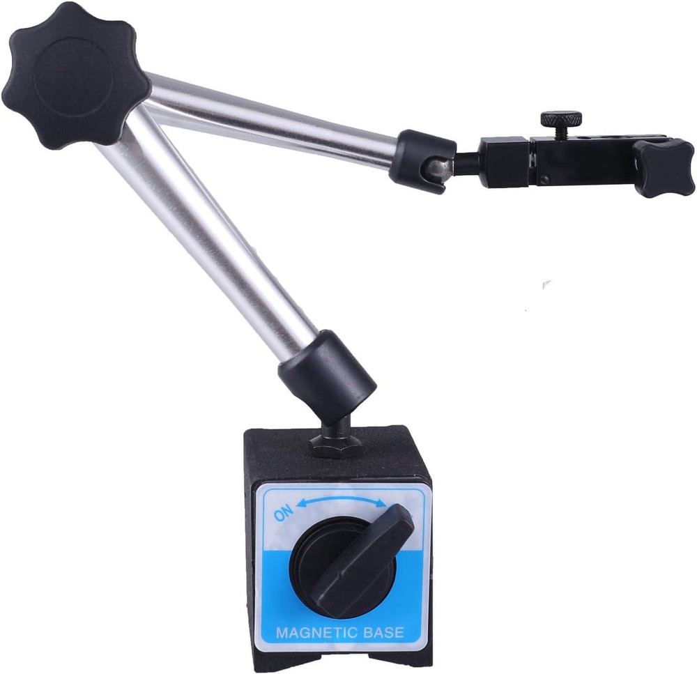 Magnetic Base Stand For Digital Dial Indicator, Three Segment, Industrial With