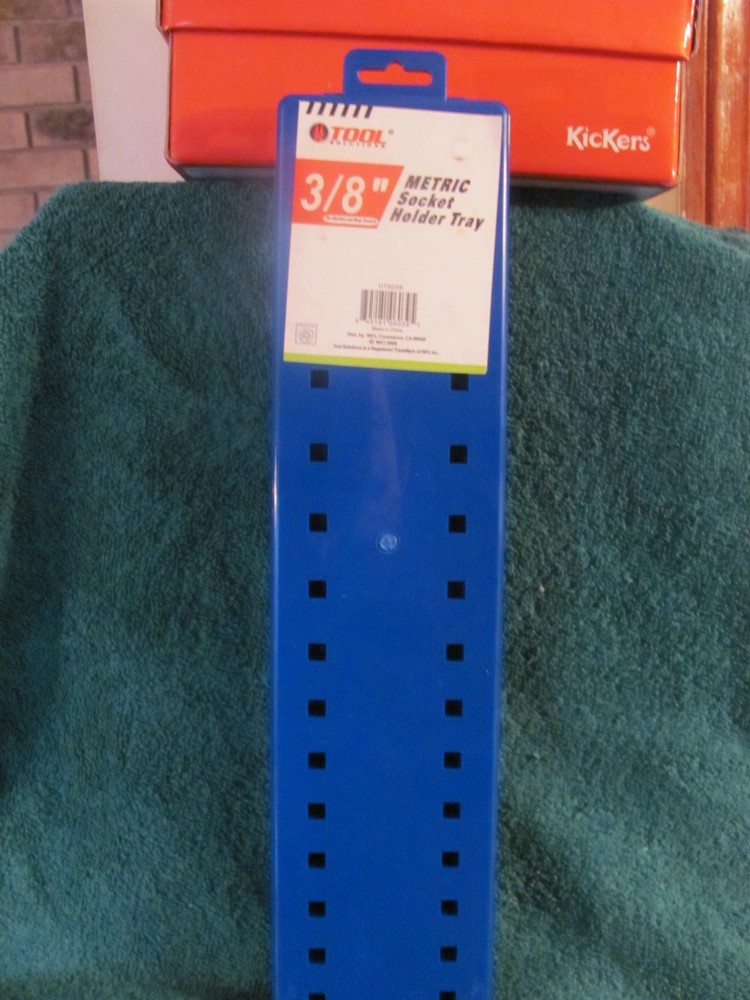 3/8'' Metric Socket Organizer Tool Holder Tray by TOOL SOLUTIONS