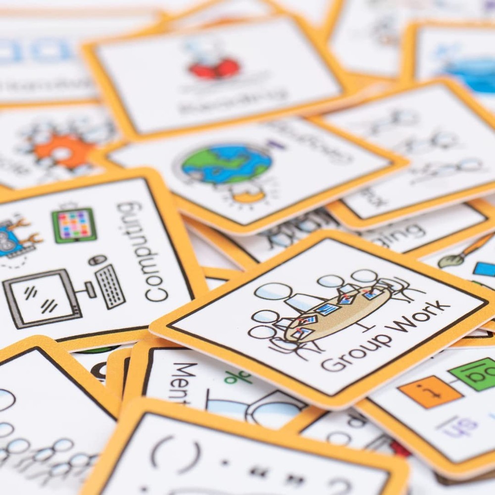 Visual Schedule Routine Chart with pecs Cards to Support communiation for Chi...