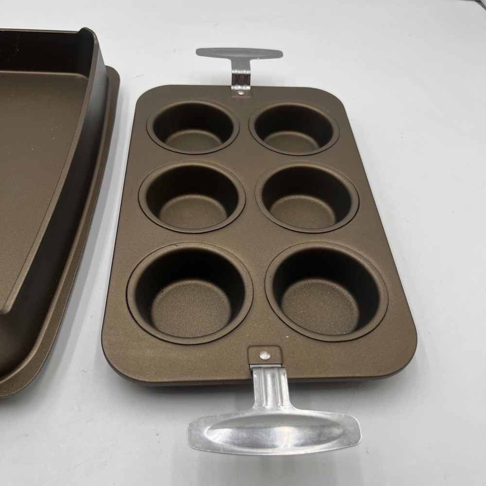 George Foreman Grill Replacement Griddle Plate Muffin Tin TSK-2623ET