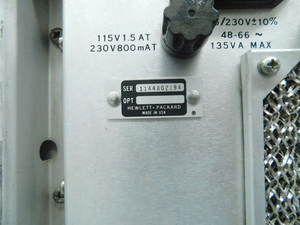 HP 8410A VINTAGE NETWORK ANALYZER M6830