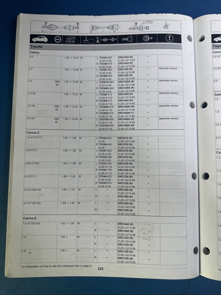 DRIVELINK TRANSMISSION PARTS LIST SAME DAY DISPATCH