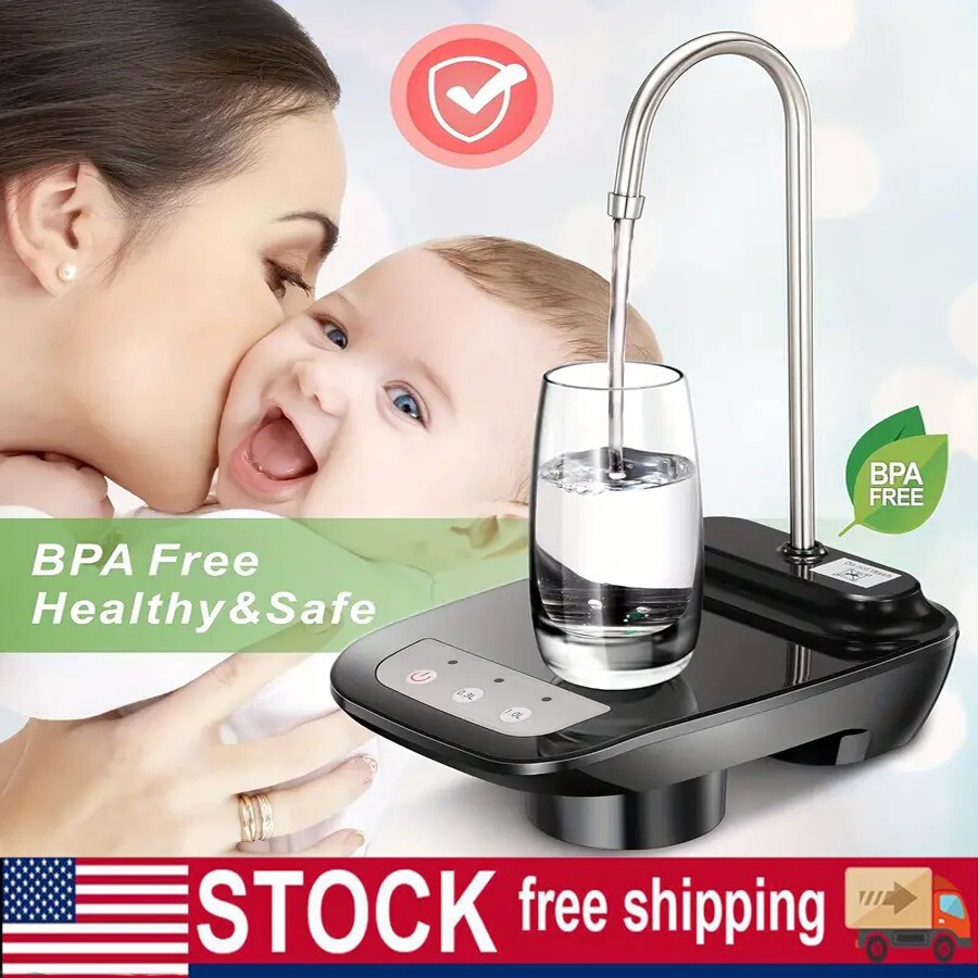 USB Powered Electric Smart Water Dispenser Pump Multi-used 306 Rotate Automatic