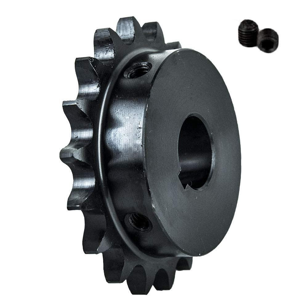 #50 Roller Chain Sprocket B Type 1" Bore 18 Tooth