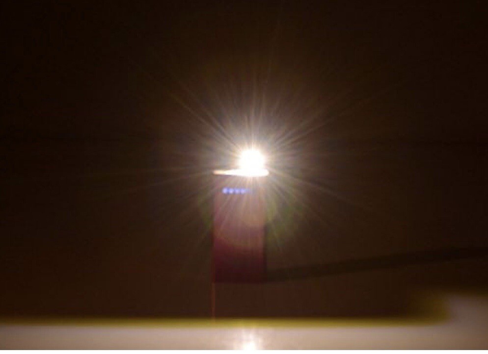 Yitee® USB Light Super Bright Warm White LED Ultra-Thin Portable Night Light.2pc