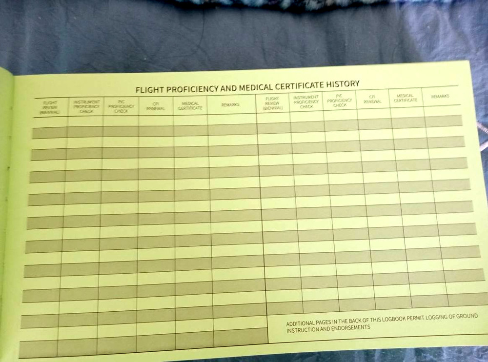 Professional Pilot Logbook for All Pilots NEW