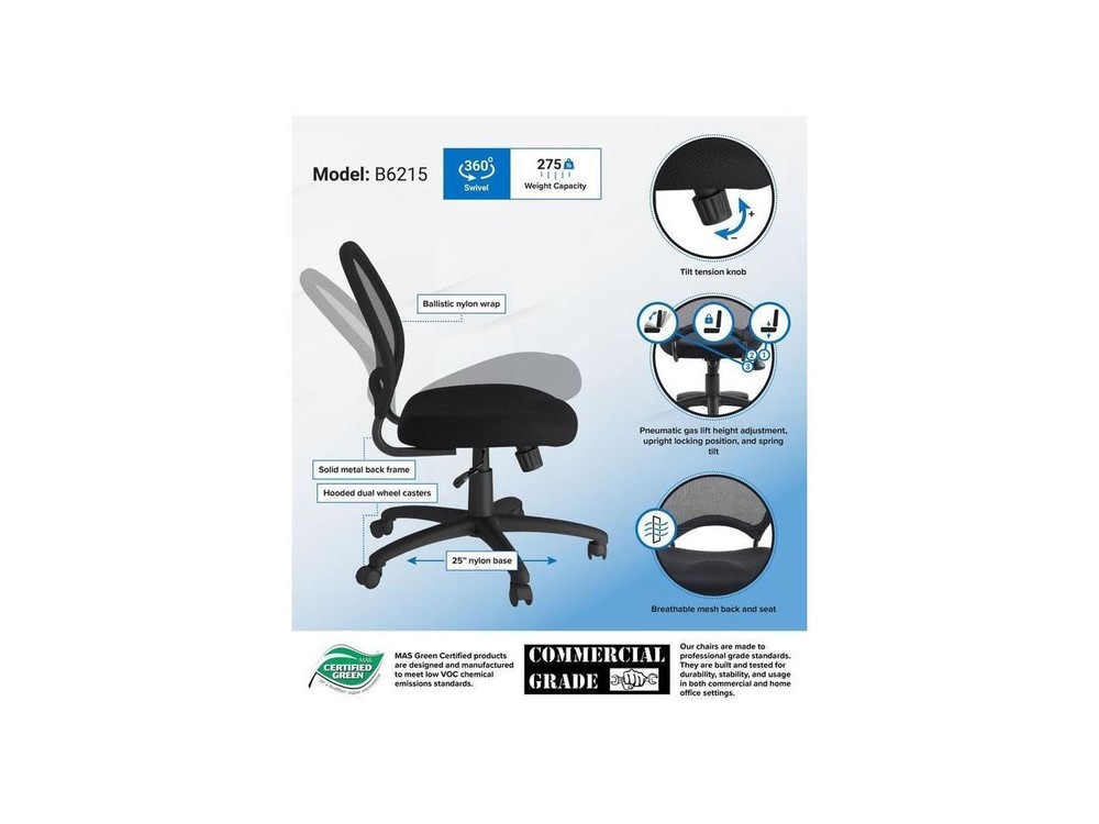 Boss Mesh Back Task Chair