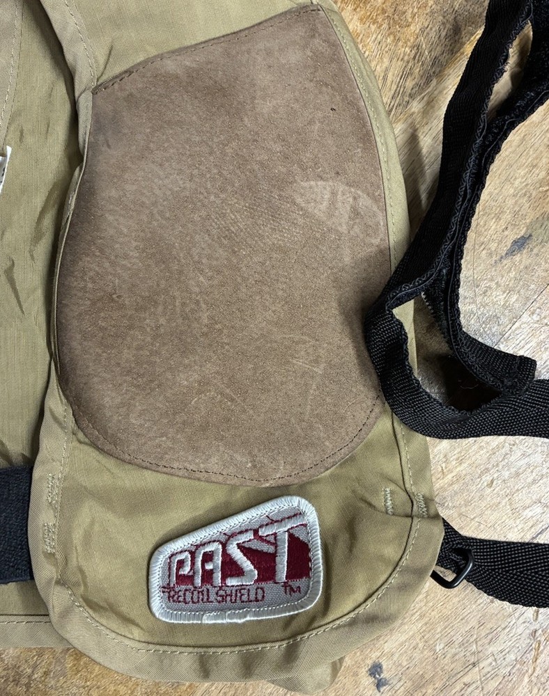 PAST Recoil Shield Small/medium RH Leather Patch. Preowned